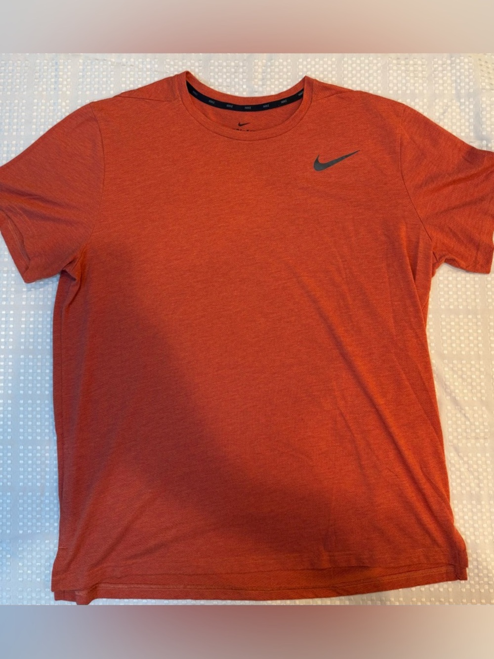 Nike DriFit tee, burnt orange, XL
